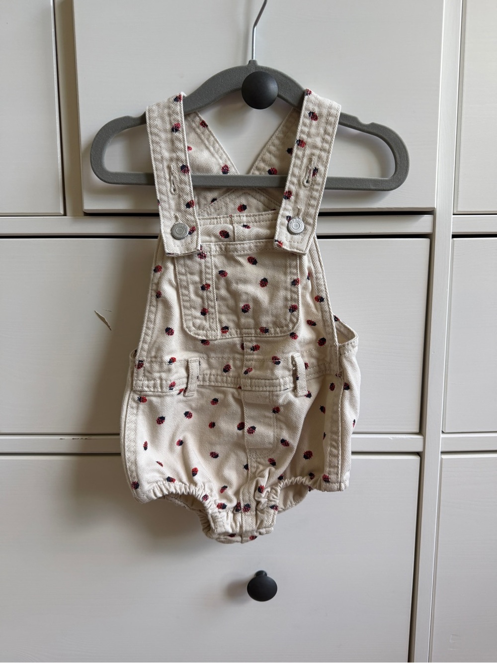 Toddler ladybug Overall